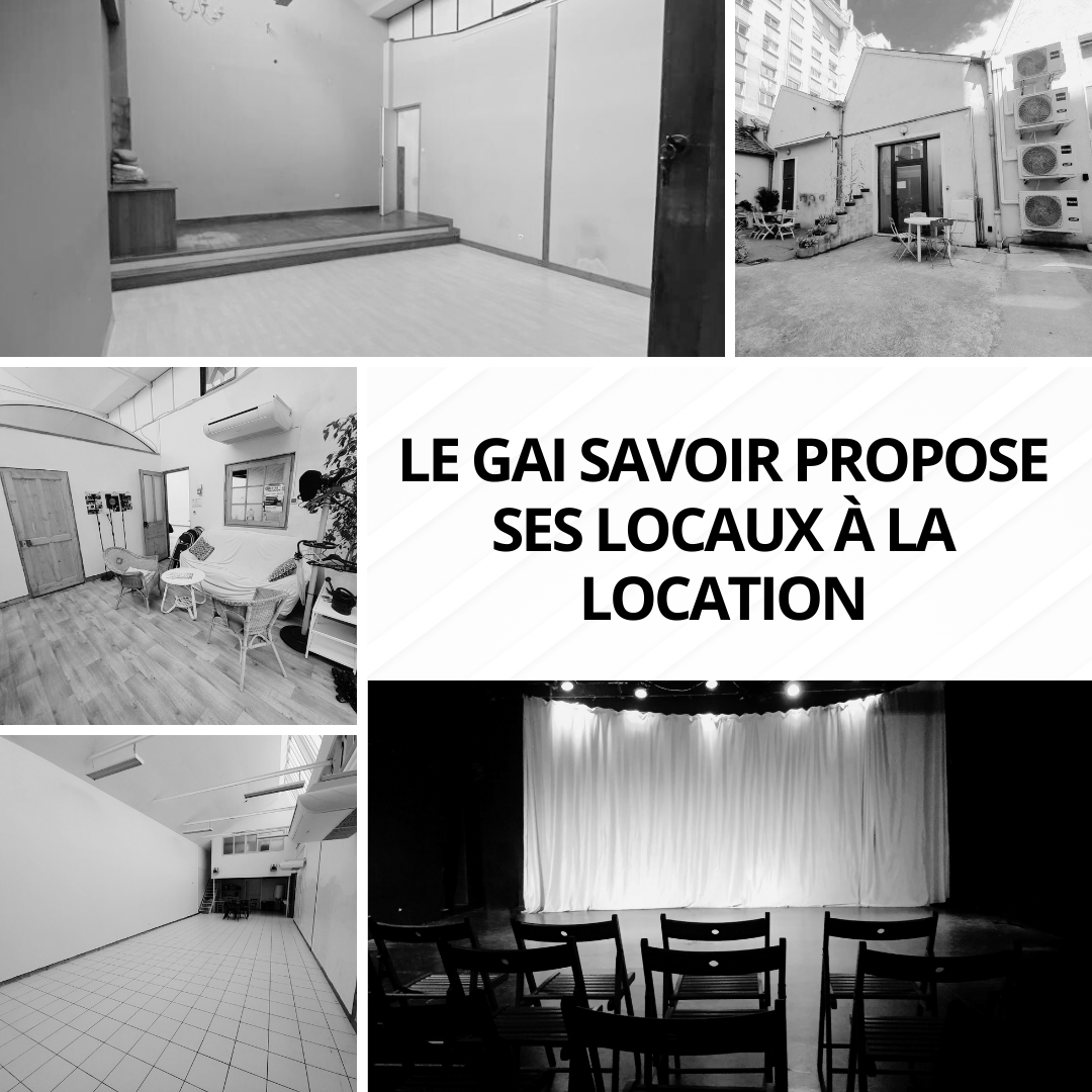 Image d'annonce : Les locaux du Gai Savoir sont à louer